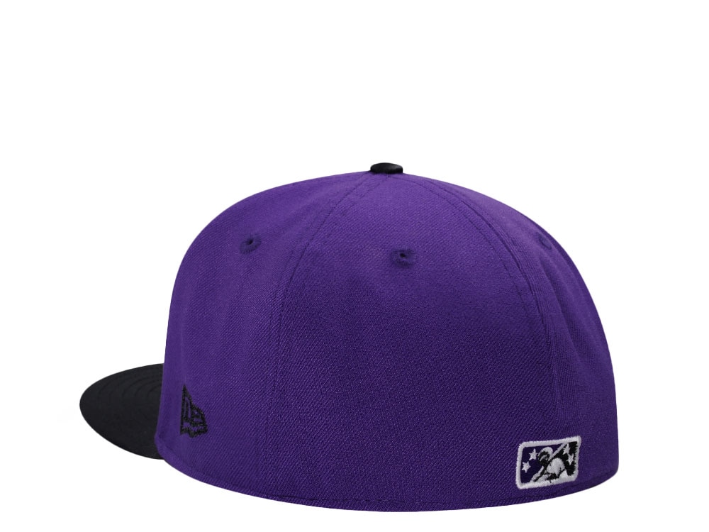 New Era Albuquerque Isotopes All Star Game 2007 Glow Satin Brim Edition 59Fifty Fitted Gorra