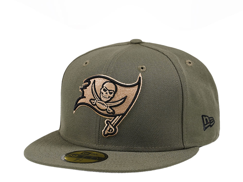 New Era Tampa Bay Buccaneers Olive Edition 59Fifty Fitted Gorra