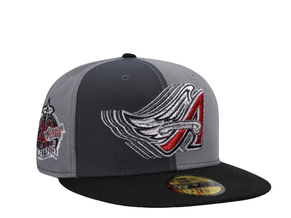 New Era Anaheim Angels Gray Two Tone Edition 59Fifty Fitted Gorra