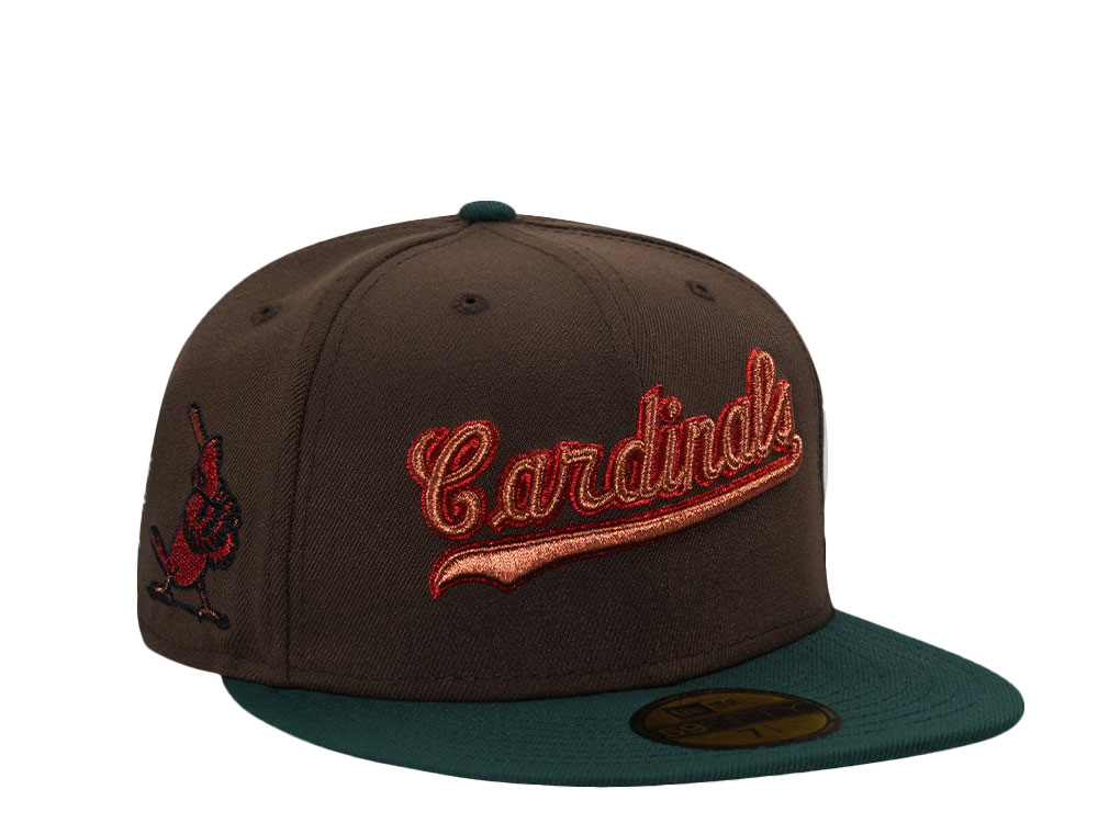 New Era St. Louis Cardinals Forest Copper Two Tone Edition 59Fiftys Fitted Gorra