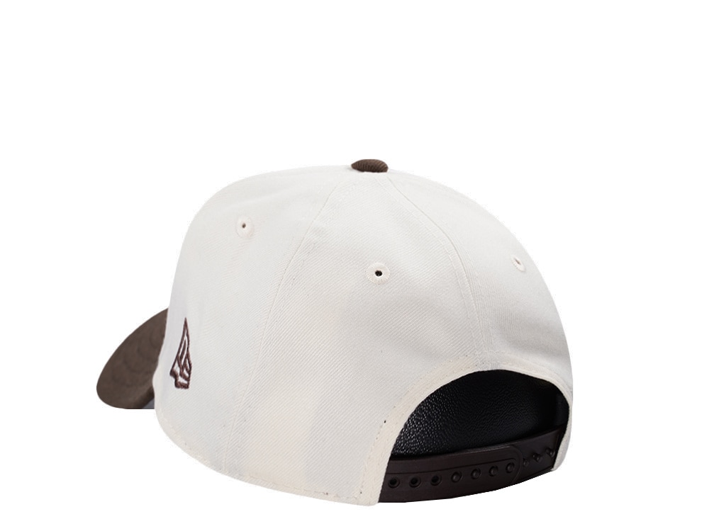 New Era Houston Astros 40th Anniversary Cow Burnt Wood Two Tone Edition 9Forty A Frame Snapback Gorra