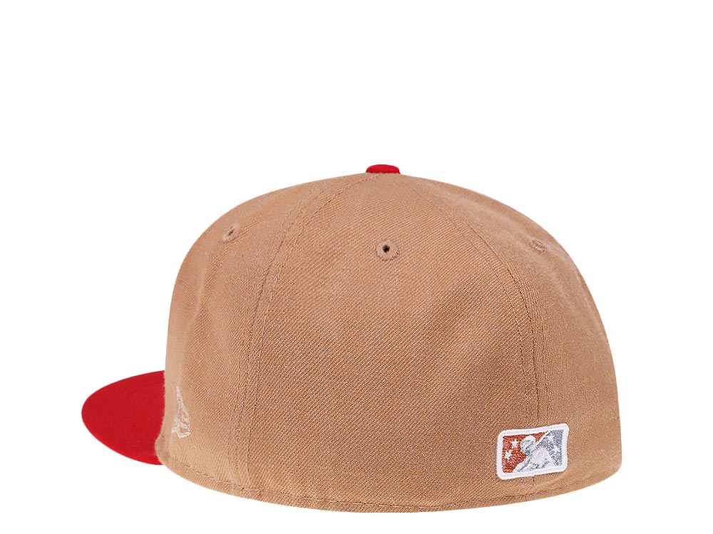 New Era Asheville Tourists Winter Metallic Two Tone Edition 59Fifty Fitted Gorra