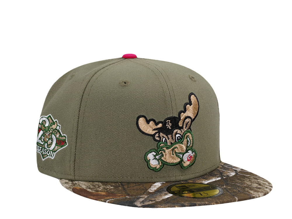 New Era Wilmington Blue Rocks 25th Anniversary Outdoor Two Tone Edition 59Fifty Fitted Gorra