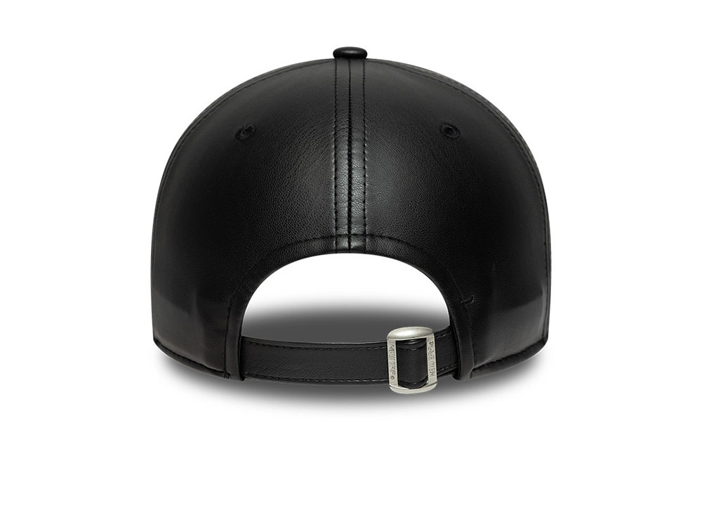 New Era Ac Milan Faux Leather Black Prime Edition 9Forty Adjustable Gorra