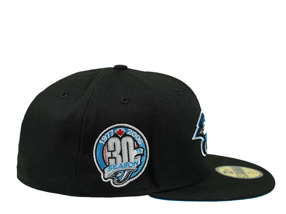 New Era Toronto Blue Jays 30th Season Black and Blue 59Fifty Fitted Gorra