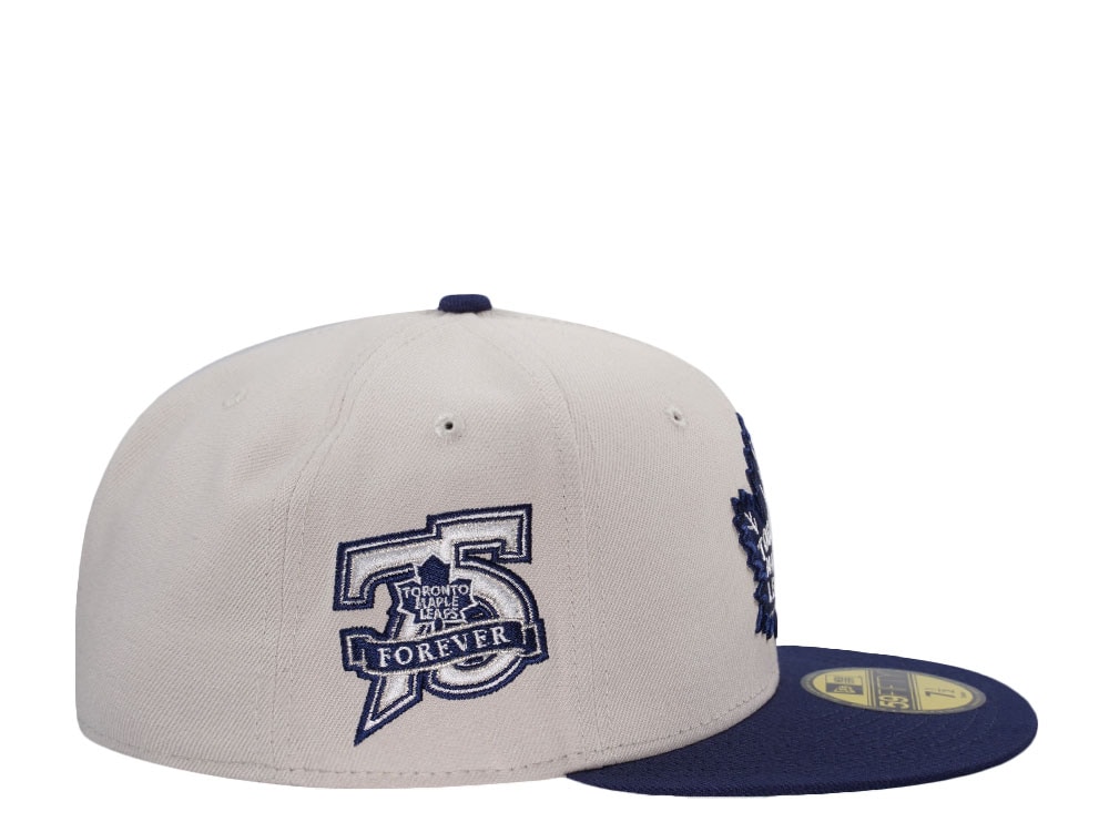 New Era Toronto Maple Leafs 75th Anniversary Stone Two Tone Edition 59Fifty Fitted Gorra
