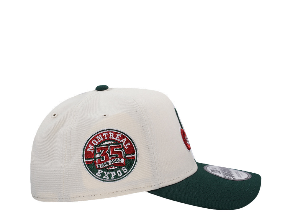 New Era Montreal Expos 35th Anniversary Chrome Two Tone Edition 9Forty A Frame Snapback Gorra