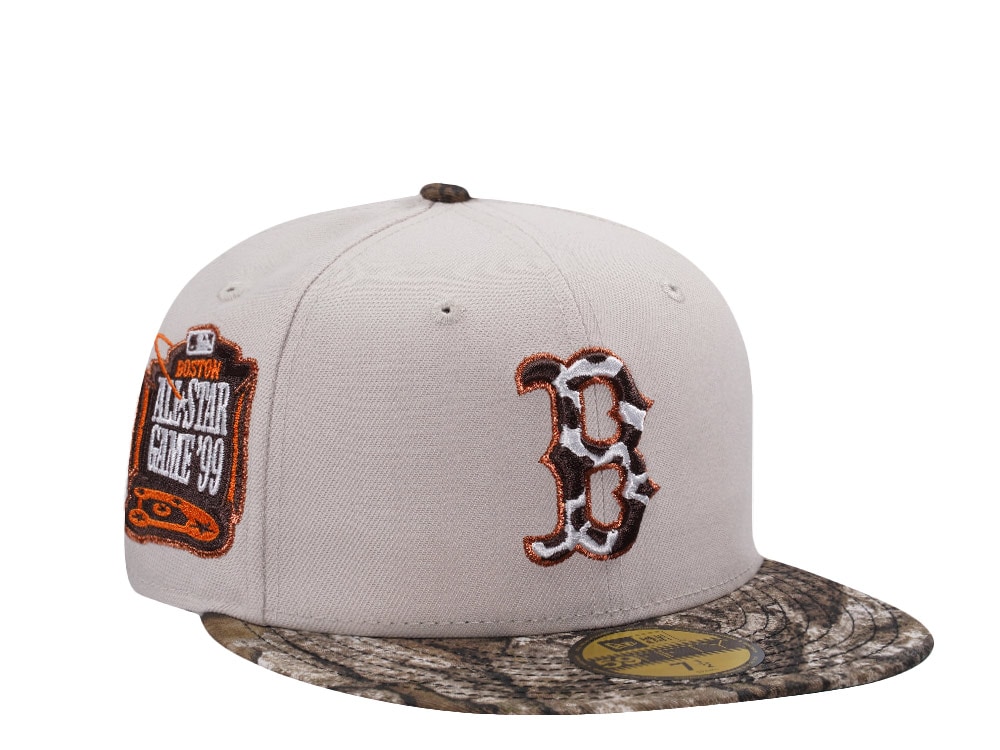 New Era Boston Red Sox All Star Game 1999 Stone Two Tone Edition 59Fifty Fitted Gorra