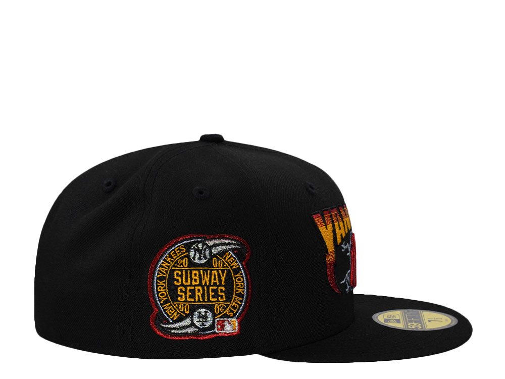 New Era New York Yankees World Series 2000 Black Prime Edition 59Fifty Fitted Gorra
