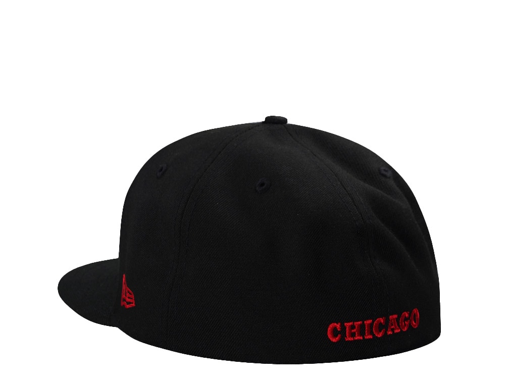 New Era Chicago Bulls NBA on NBC Black Prime Edition 59Fifty Fitted Gorra