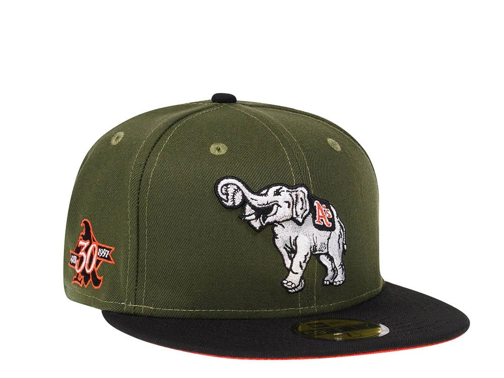 New Era Oakland Athletics 30th Anniversary Rifle Two Tone Edition 59Fifty Fitted Gorra