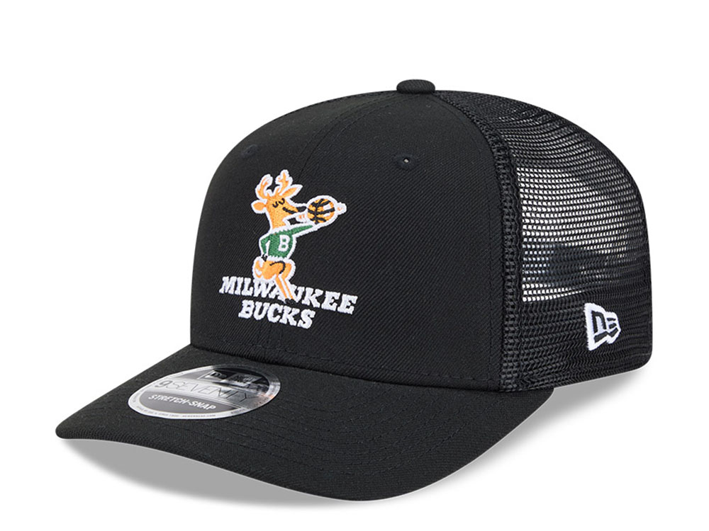 New Era Milwaukee Bucks HWC Edition 9Seventy Trucker Snapback Gorra