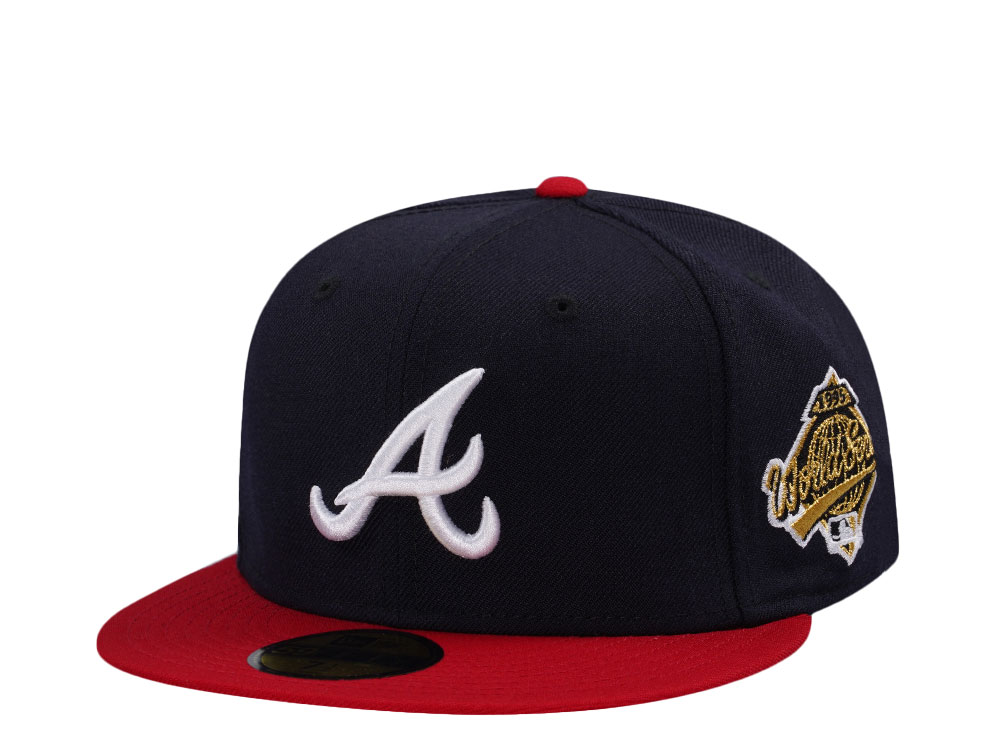 New Era Atlanta Braves World Series 1995 Wool Two Tone Edition 59Fifty Fitted Gorra