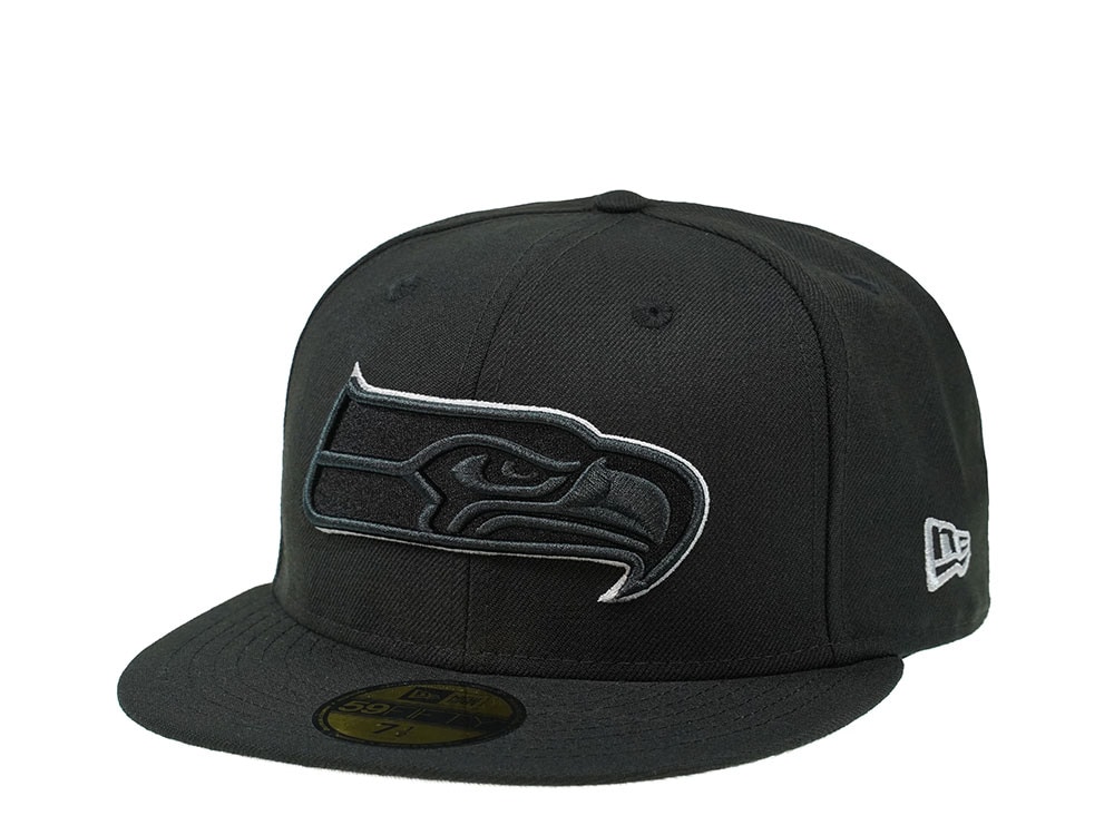 New Era Seattle Seahawks Silver Action 59Fifty Fitted Gorra