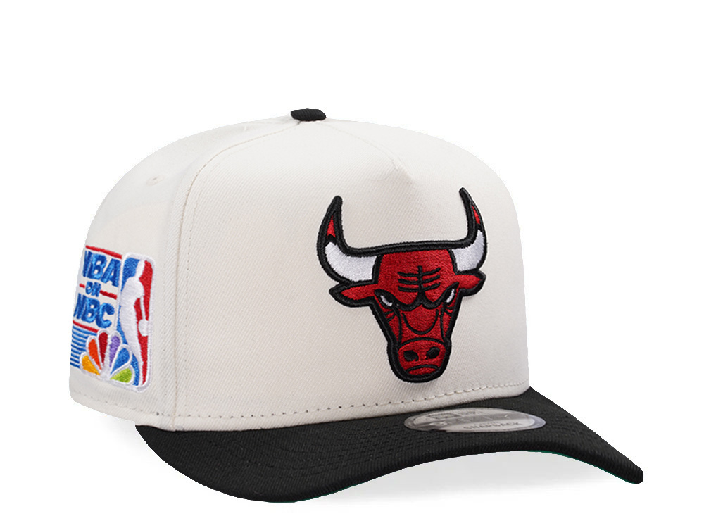 New Era Chicago Bulls NBA on NBC Chrome Two Tone Edition 9Fifty A Frame Snapback Gorra
