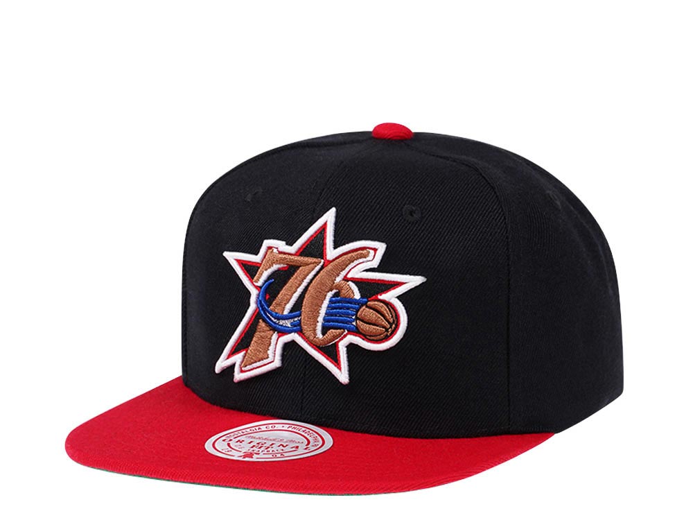 Mitchell & Ness Philadelphia 76ers Team Two Tone HWC Snapback Gorra