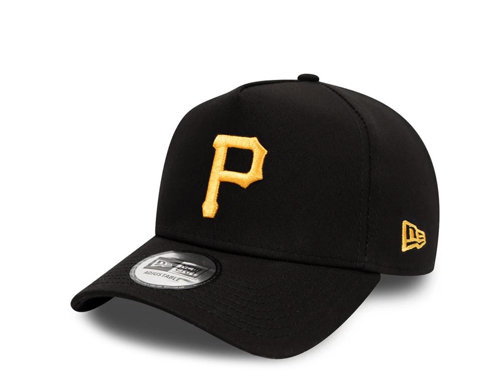 New Era Pittsburgh Pirates Black Prime Edition A Frame Snapback Gorra
