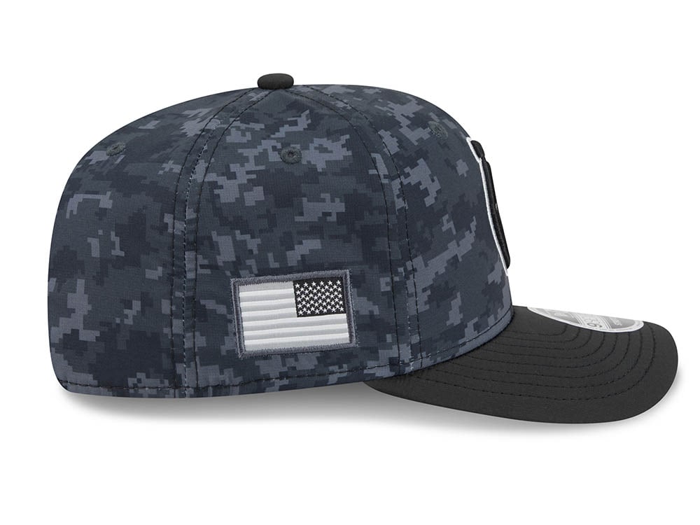 New Era Indianapolis Colts NFL Salute to Service 2026 Digi Camo Black 9Seventy Stretch Snapback Gorra