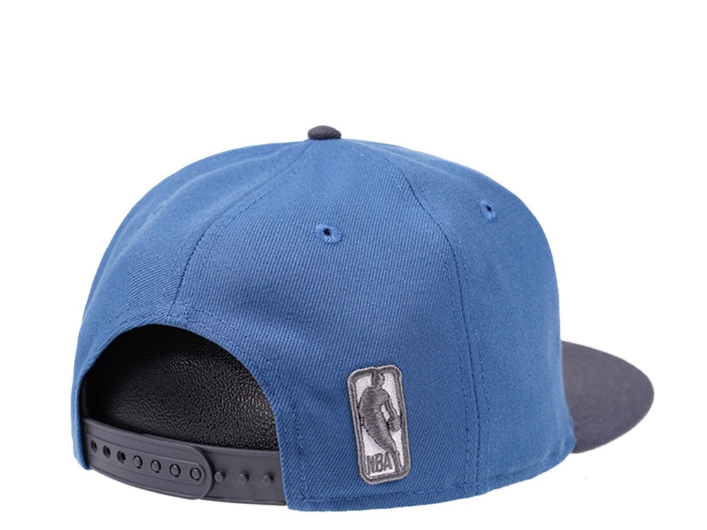 New Era Chicago Bulls Blue and Graphite Edition 9Fifty Snapback Gorra
