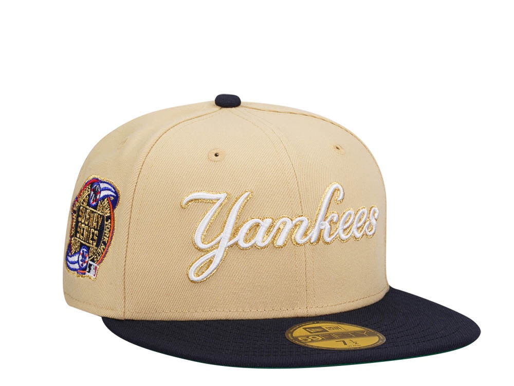 New Era New York Yankees Subway Series 2000 Vegas Gold Two Tone Edition 59Fifty Fitted Gorra