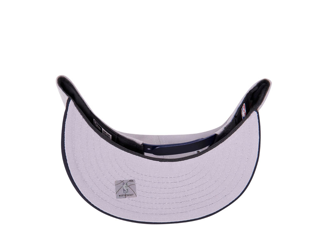New Era Brooklyn Nets Bridge Gray Navy Edition 9Fifty Snapback Gorra