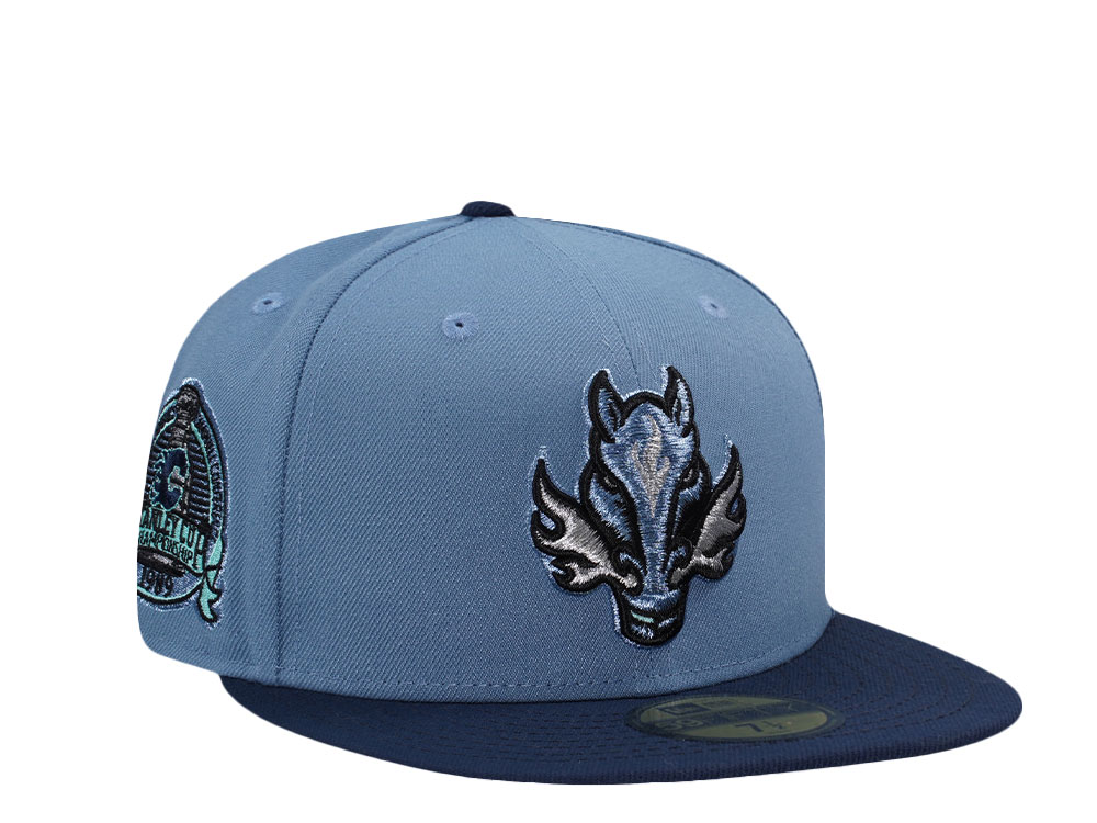 New Era Calgary Flames Stanley Cup Champions 1989 Blue Two Tone Edition 59Fifty Fitted Gorra
