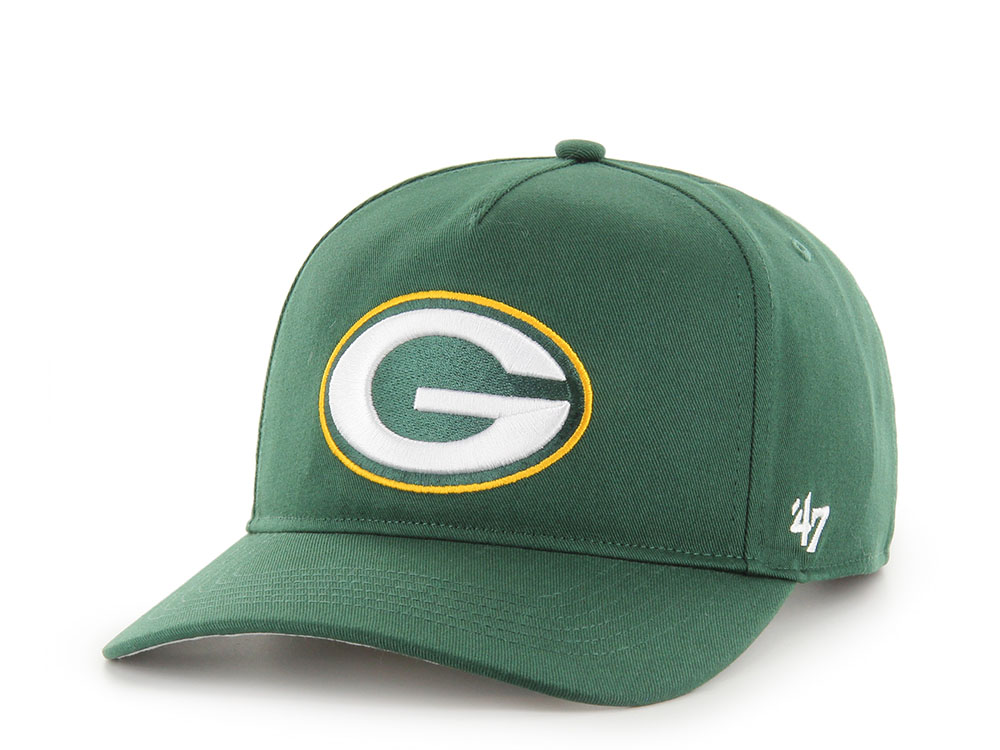 47Brand Green Bay Packers Dark Green Classic Edition Hitch Snapback Gorra