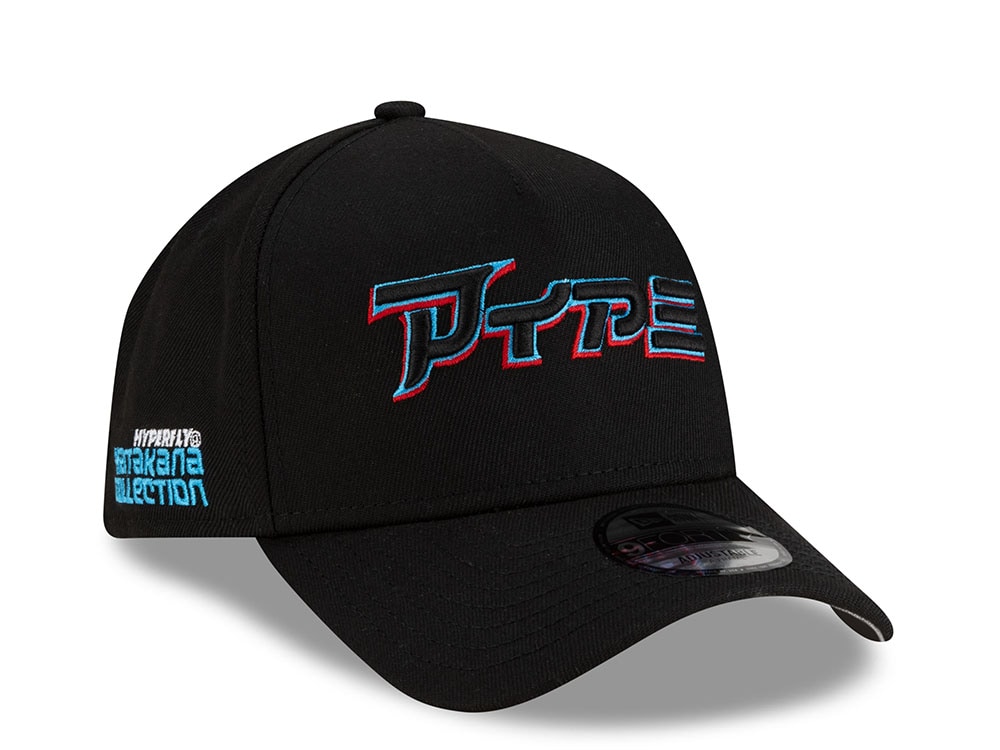 New Era Miami Marlins Hyperfly Edition 9Forty A Frame Snapback Gorra