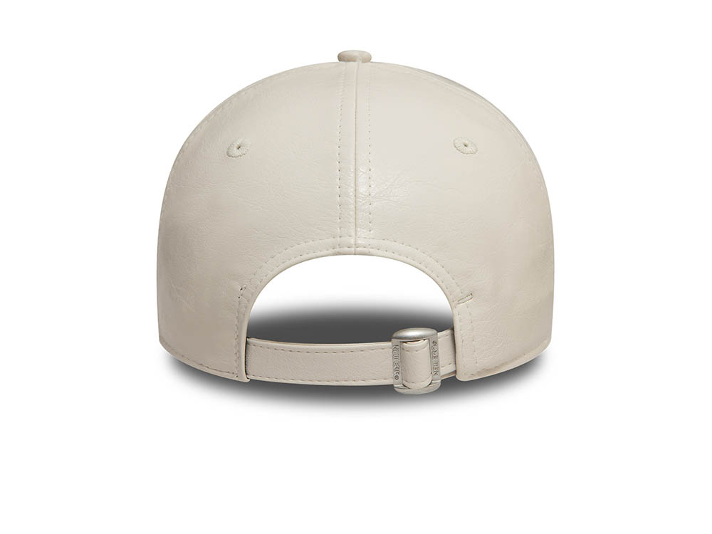 New Era New York Yankees Leather Stone 9Forty Strapback Gorra