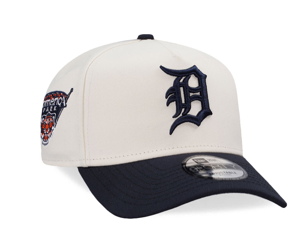 New Era Detroit Tigers Comerica Park Chrome Two Tone Edition 9Forty A Frame Snapback Gorra