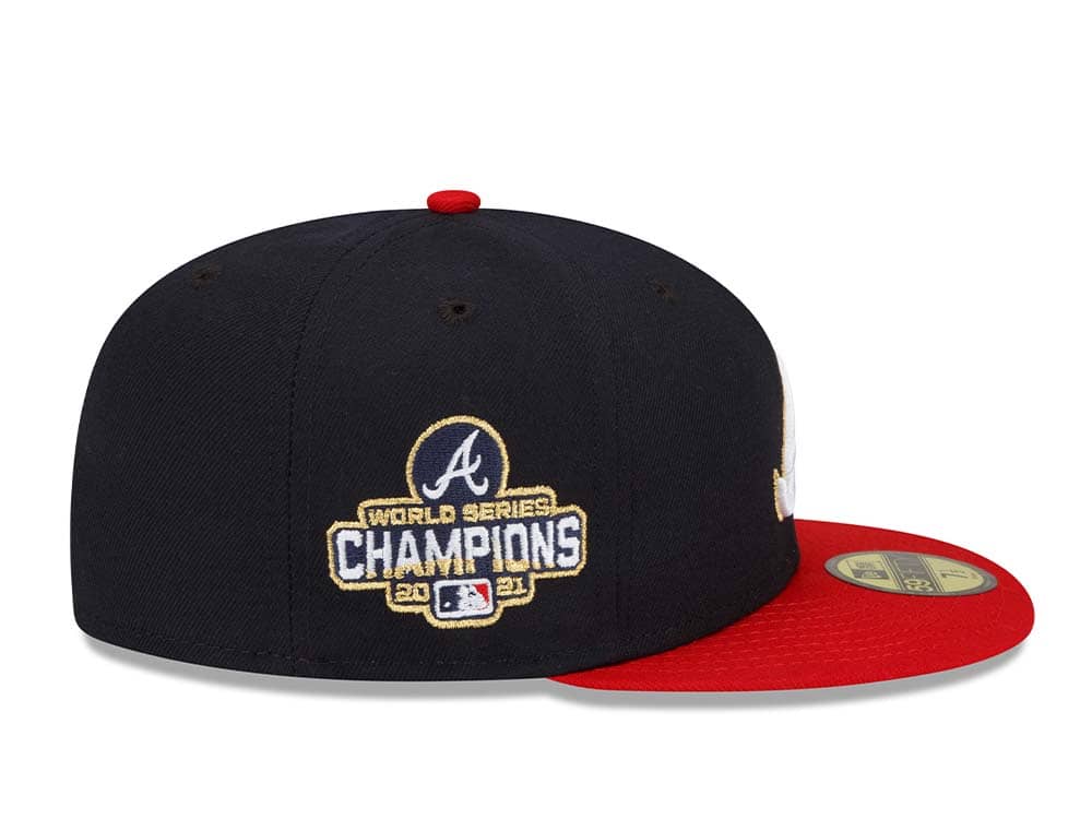 New Era Atlanta Braves World Series Champions 2021 59Fifty Fitted Gorra