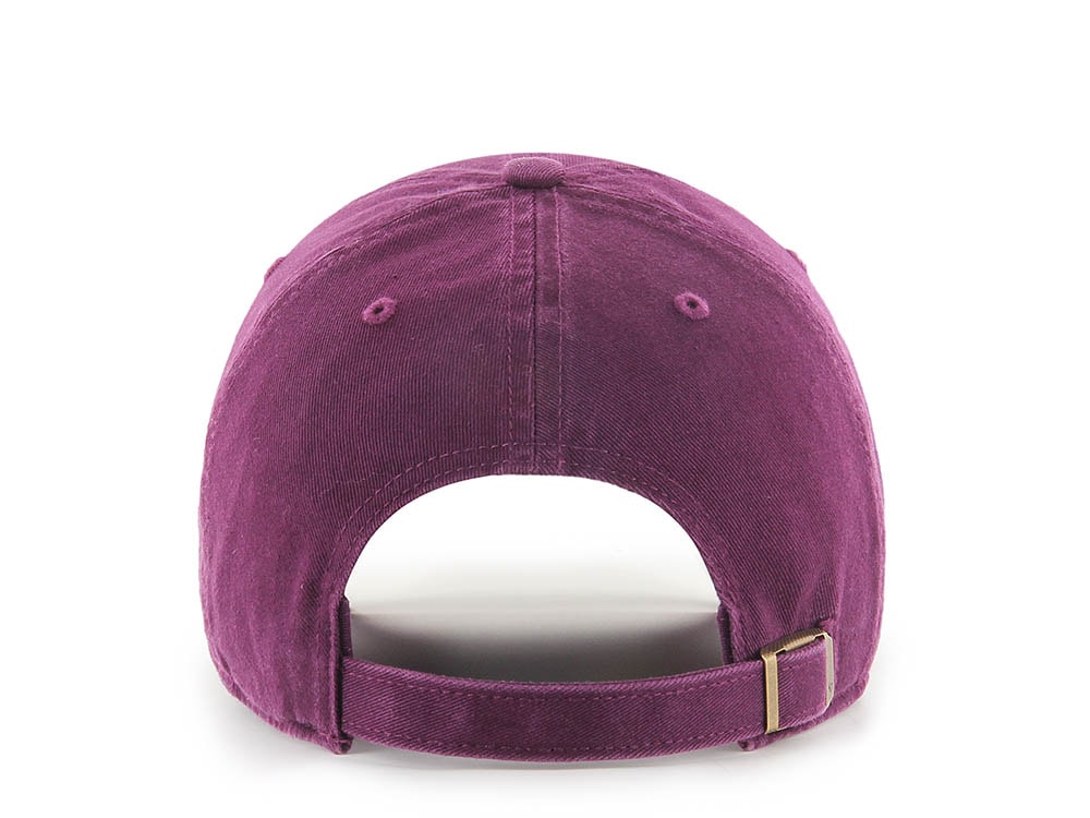 47 Brand New York Yankees Plum Edition Clean Up Strapback Gorra