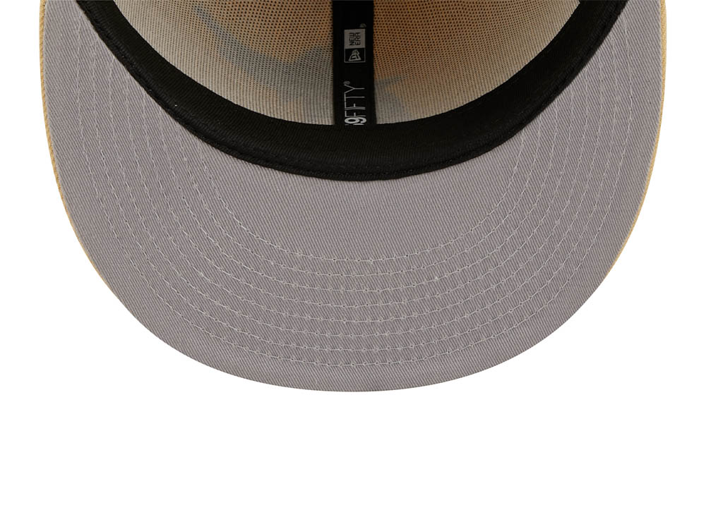New Era Florida Marlins Inaugural Year 1993 Raffia Front Vegas Gold Edition 59Fifty Fitted Gorra