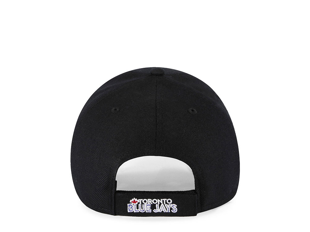 47Brand Toronto Blue Jays Black Classic Strapback Gorra