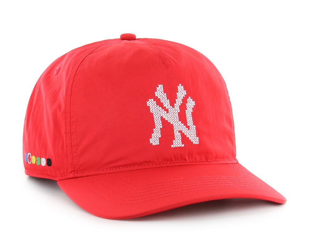 47 Brand New York Yankees Eight Bit Hero Red Hitch Snapback Gorra