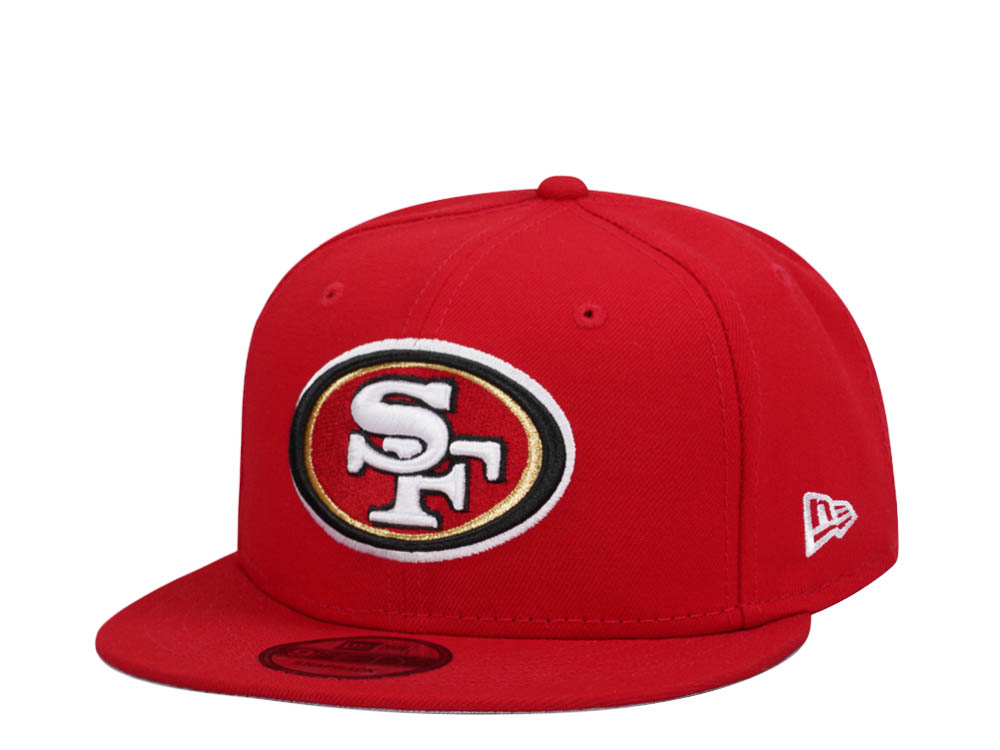 New Era San Francisco 49ers Red Classic Edition 9Fifty Snapback Gorra