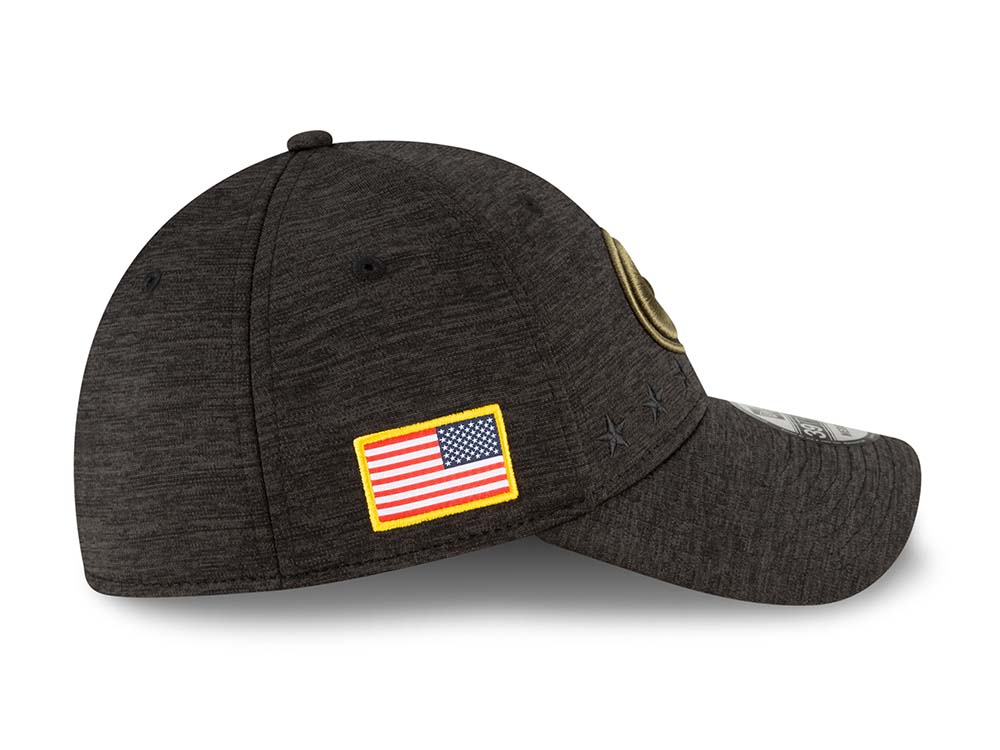 New Era Green Bay Packers Salute to Service 2020 39Thirty Stretch Gorra
