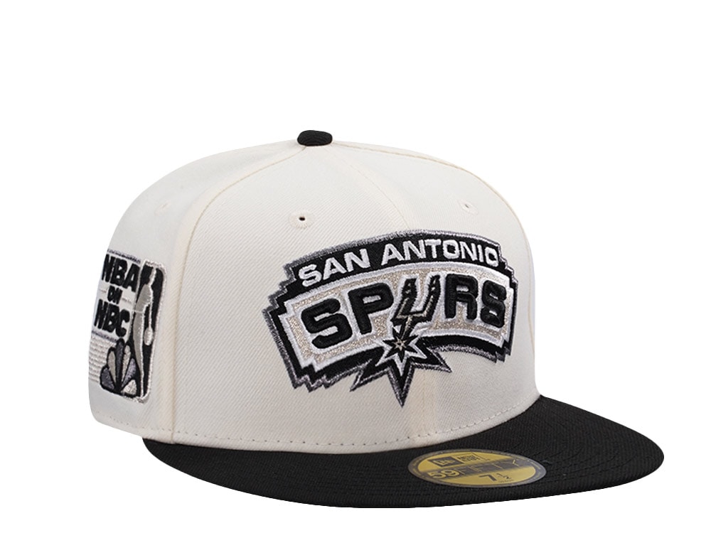 New Era San Antonio Spurs NBA on NBC Chrome Two Tone Edition 59Fifty Fitted Gorra
