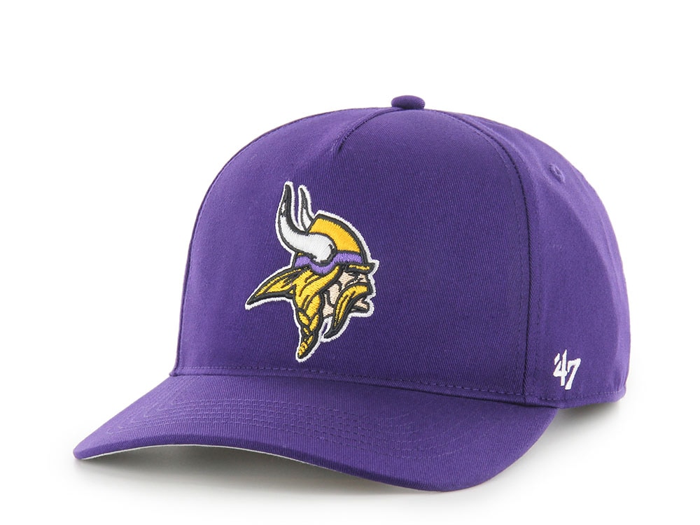 47Brand Minnesota Vikings Purple Classic Edition Hitch Snapback Gorra