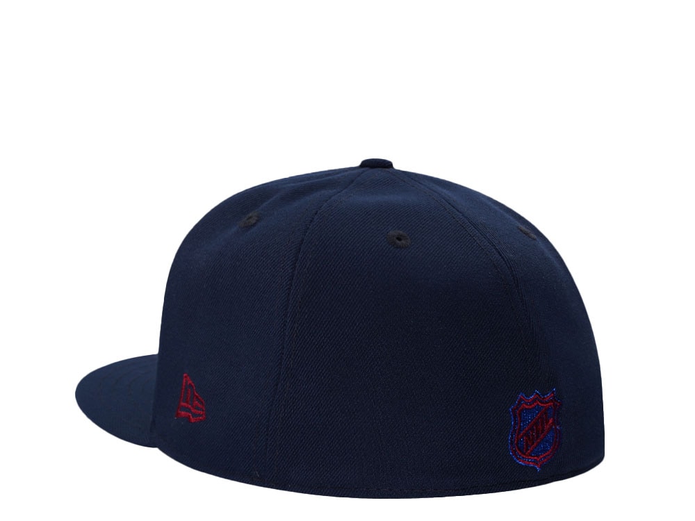 New Era Colorado Avalanche 30th Anniversary Ocean Blue Prime Edition 59Fifty Fitted Gorra