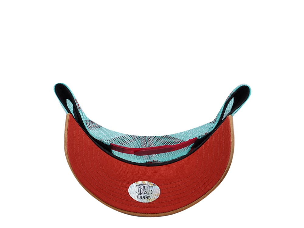 Djinns HFT Celebrate Life Surf Naked Sand Coastal Edition Trucker Snapback Gorra