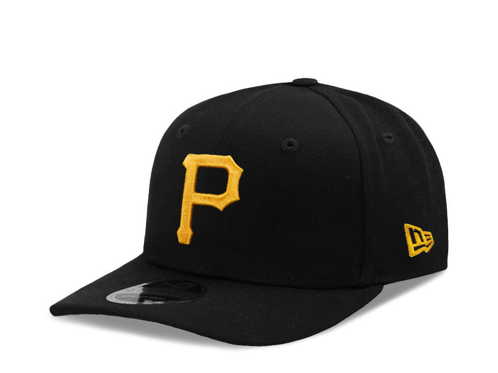 New Era Pittsburgh Pirates Black Classic Edition 9Seventy Stretch Snapback Gorra