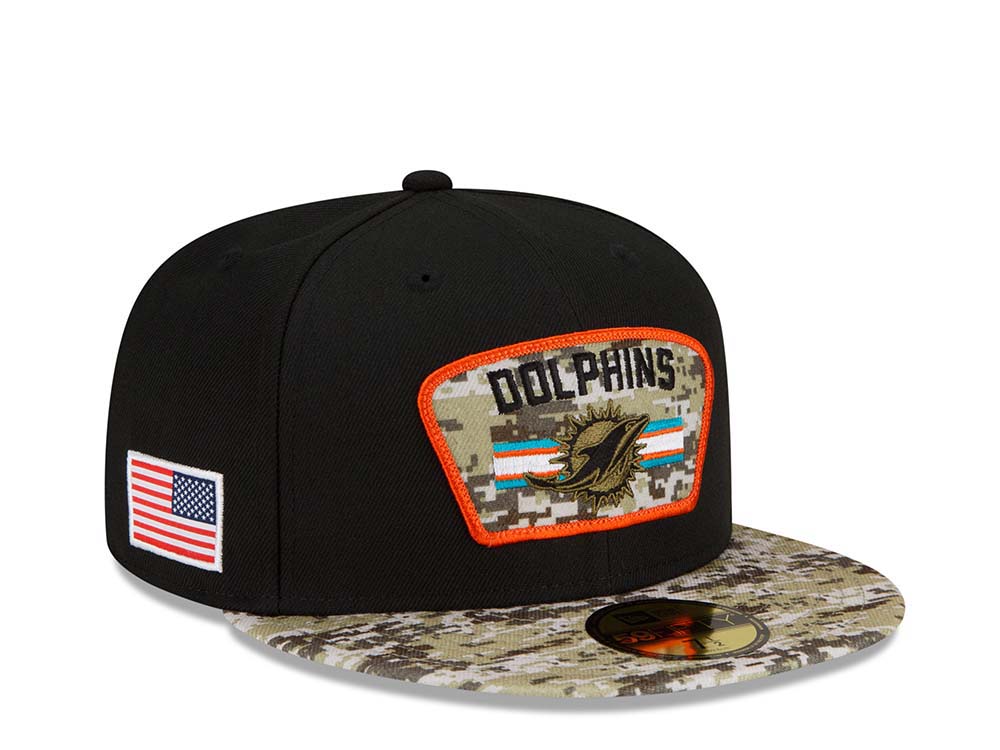 New Era Miami Dolphins Salute to Service 21 59Fifty Fitted Gorra