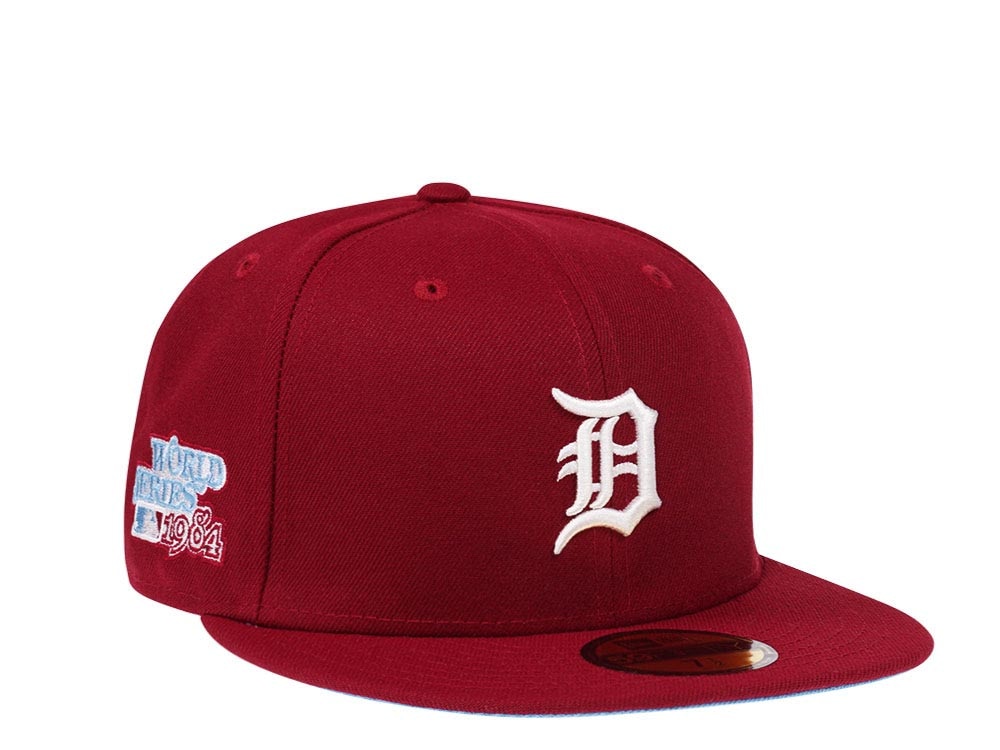New Era Detroit Tigers World Series 1984 Smooth Red Edition 59Fifty Fitted Gorra