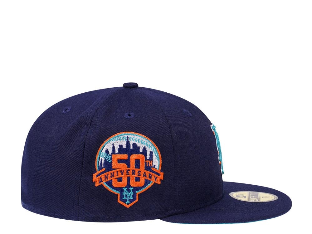 New Era New York Mets 50th Anniversary Color Flip Edition 59Fifty Fitted Gorra