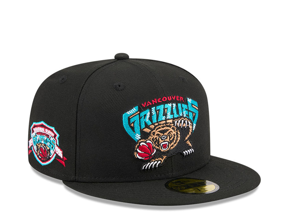 New Era Vancouver Grizzlies HWC Inaugural Season Black 59Fifty Fitted Gorra