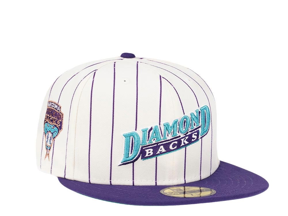 New Era Arizona Diamondbacks Jersey Patch Pinstripe Heroes Elite Edition 59Fifty Fitted Gorra