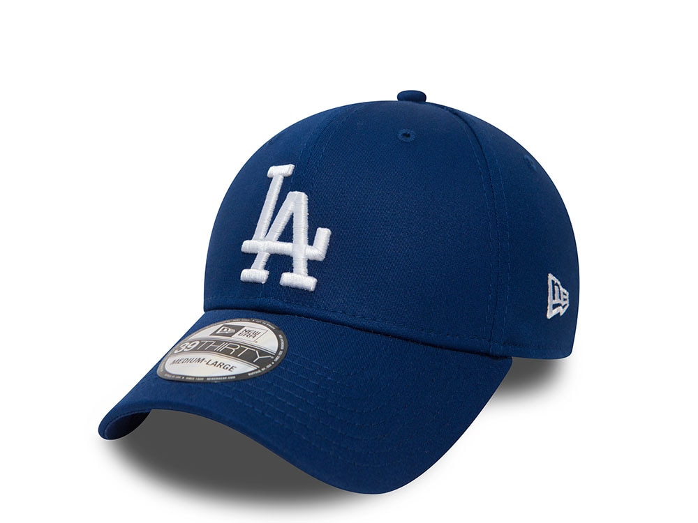 New Era Los Angeles Dodgers League Basic Blue Stretch Fit 39Thirty Gorra