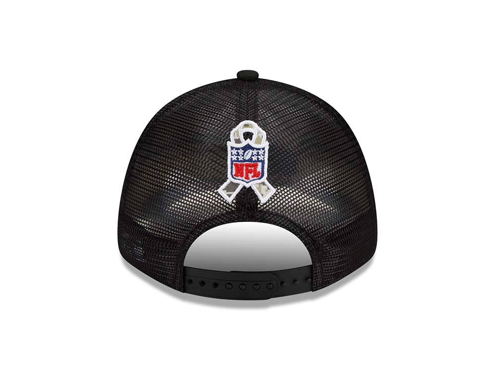 New Era Los Angeles Rams Salute to Service 21 9Forty Trucker Snapback Gorra