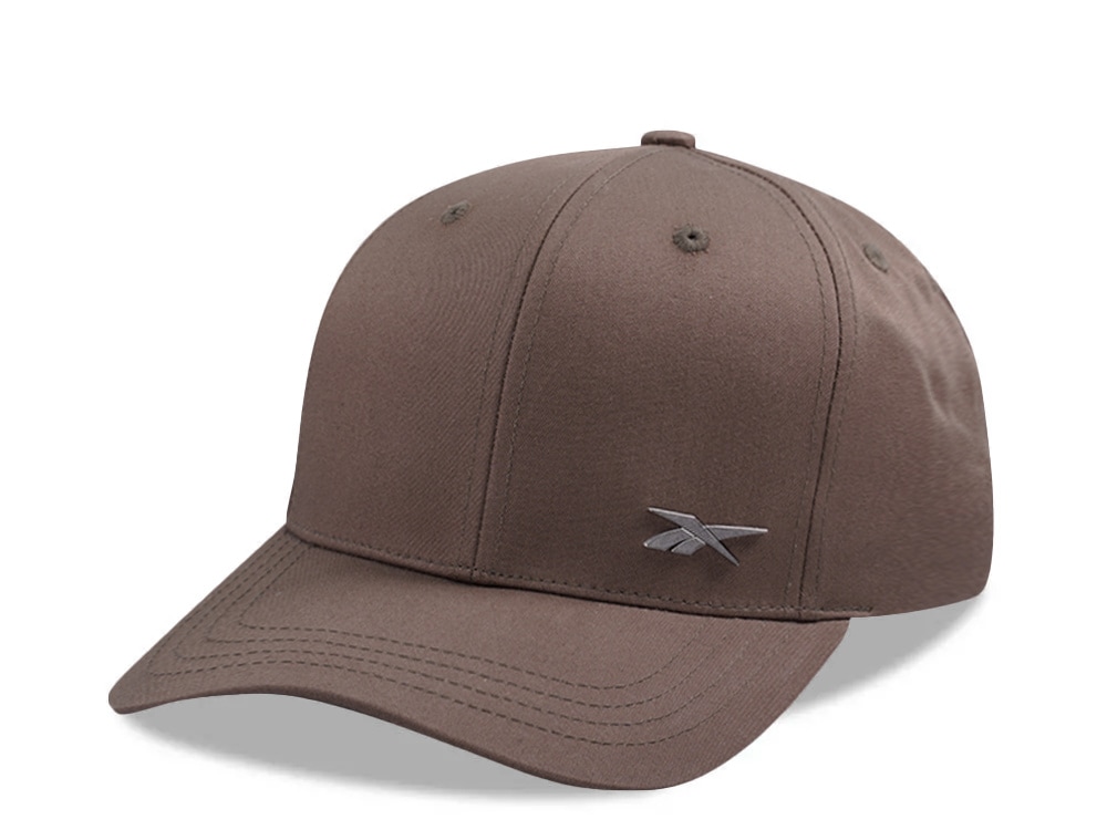Reebok Mini Logo Gray Strapback Gorra